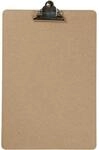 Klemmbrett A4 21x34cm St&auml;rke 3mm MDF A4 1St