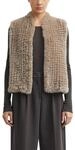 COMMA Damen 2181644 Fake Fur Weste (1er Pack)