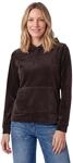 Damen Langarm Shirt aus Cord mit Kapuze