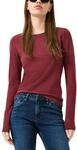 QS Damen Longsleeve &ndash; Slim Fit, Jersey, weiche Oberfl&auml;che