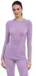 FALKE Damen Wool-Tech Round Neck Funktionsshirt Langarm atmungsaktiv...