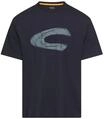 camel active Herren T-Shirt aus Organic Cotton | Shirt mit Logoprint aus reiner