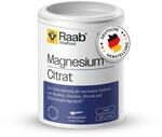 Raab Vitalfood Reines Magnesiumcitrat Pulver (200g) I Vegan, laborgepr&uuml;ft, gut...