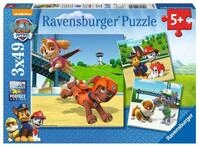 Ravensburger Puzzle Paw Patrol Team auf 4 Pfoten - 3x49 Teile Puzzle ab 5