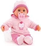 Babypuppe First Words mit Schlafaugen, spricht 24 Babylaute, mit Schnuller und