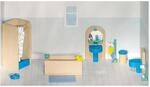 Goki 51903 - Badezimmer Puppenhausm&ouml;bel , 17-teilig