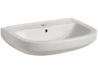 'aquaSu® Handwaschbecken luCanto, 50 cm, Weiß, Waschtisch, Gäste-WC