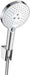 hansgrohe Raindance Select S 120 Duschkopf inkl. Duschkopfhalterung, 3...