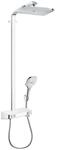 hansgrohe Raindance Select E 360 Duschsystem, 3 Strahlarten, Wei&szlig;/Chrom,