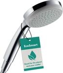 hansgrohe Croma 100 - wassersparender Duschkopf 9 l/min (EcoSmart), Handbrause...