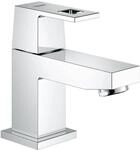 Grohe Eurocube Badarmatur - Waschtischarmatur EcoJoy WASSERSPARFUNKTION, glatter