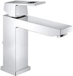 GROHE Eurocube, Waschtischarmatur, wassersparend (Wasserhahn f&uuml;r das Bad,...