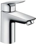 hansgrohe Logis - Waschtischarmatur ohne Ablauf, Wasserhahn Bad mit Auslauf...