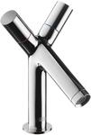 AXOR Wasserhahn Starck 2-Griff Waschtischarmatur (Auslauf H&ouml;he 80 mm mit