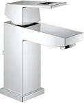 Grohe Eurocube Badarmatur - Waschtischarmatur EcoJoy, Zugstange, chrom 2312700E