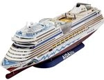 Revell 05230 Modellbausatz Schiff 1:400 - Cruiser Ship AIDAblu, AIDAsol,...