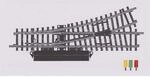 M&auml;rklin 2262 - El. Weiche links r424,6 mm, Inhalt 2 St&uuml;ck