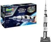 Revell 04909 Apollo Saturn V Raumfahrtmodell Bausatz 1:144, Unlackiert