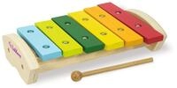 Eichhorn Xylophon - Musikspielzeug, 6 Holznoten, mit Kl&ouml;ppel, 24 x 15 cm |...