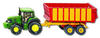 siku 1650, Claas Traktor mit Silagewagen, Metall/Kunststoff, Multicolor,...