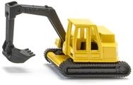 Siku 0801, Bagger, Metall/Kunststoff, Gelb/Schwarz, Beweglicher Baggerarm,...