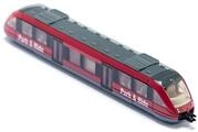 Siku 1646 Nahverkehrszug, 1:120, Metallkarosserie, Rot | Kompatibel mit anderen...