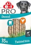 8in1 Pro Dental Twisted Sticks - gesunde Kaustangen f&uuml;r Hunde zur Zahnpflege,...