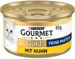 GOURMET Gold Feine Pastete, mit Huhn, 12 x 85g