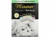 Miamor Ragout Royale Fisch-/Fleischvielfalt in Sauce Multibox 4x12x100g