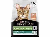 Pro Plan PURINA PRO PLAN STERILISED Adult 1+ Katzenfutter trocken mit OPTIRENAL,