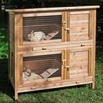 Kerbl Nagerhaus Appartement Flat (Farbe Natur, L x B x H 115 x 61 x 118, mit