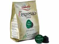 Caffè Trombetta L'Espresso Dolce kompatible Nescafè Dolce Gusto, Più Creme - 16