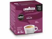 Lavazza, A Modo Mio Lungo Dolce, 1 Packung mit 16 Kaffeekapseln mit Aromanoten...