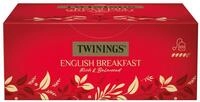 Twinings ENGLISH BREAKFAST Schwarzer Tee im Teebeutel - kr&auml;ftiger Schwarztee...