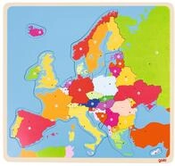 Goki 57509 - Puzzle - Europa, Art: Uni