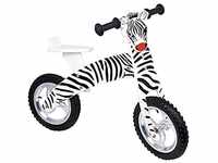 small foot 1168 Laufrad Zebra aus Holz, schult den Gleichgewichtssinn und...