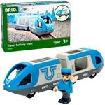 BRIO World Blauer Reisezug - Spielzeug ab 3 Jahre | Batteriebetriebener...