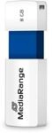 MediaRange USB 2.0 Speicherstick 8GB - Color Edition, Mini USB Flash-Laufwerk...