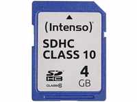Intenso SDHC 4GB Class 10 Speicherkarte