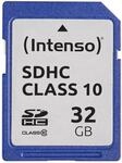 Intenso SDHC 32GB Class 10 Speicherkarte