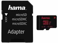 Hama 32GB micro SDHC Speicherkarte (Datenübertragungsrate bis zu 80 MB/Sek,...