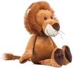 Schaffer 4823 Pl&uuml;sch "L&ouml;we Kumba", 33 cm, Braun | Extra weich - Waschbar bei...