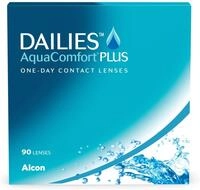 DAILIES AquaComfort Plus 1-Tages-Kontaktlinsen, 90 St&uuml;ck, BC 8.7 mm, DIA 14.0...