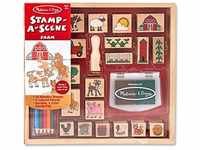 Melissa & Doug Stamp A Scene Farm | Arts & Crafts | Stamp Sets & Stencils | 4+...