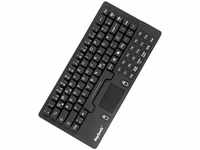 KeySonic KSK-5031IN (DE) Wasser-/Staubdichte Mini-Tastatur (USB-kabelgebunden)...