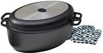 Kr&uuml;ger 23040 Multi-Br&auml;ter Aluguss mit Grilldeckel, 38 cm | 2-in-1 Br&auml;ter &