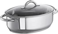 Schulte-Ufer 6768-30 Sicht-Br&auml;ter, 30 cm, 5,00 l Induktion, Silber