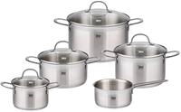 ELO 42515 Topfset Top Collection/5 teilig, Silber | Bratent&ouml;pfe, Fleischt&ouml;pfe,