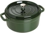 STAUB Cocotte, Gusseisen Br&auml;ter mit Deckel, 26 cm, 5,25 L, Rund, Alle...