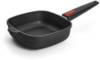 Woll Nowo Titanium Viereckpfanne, 20x20 cm, 6.5 cm hoch, mit abnehmbarem Stiel -
